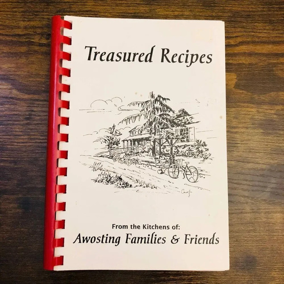 Vintage Cookbook "From the Kitchens of Awasting Families and Friends - Picture 1 of 5